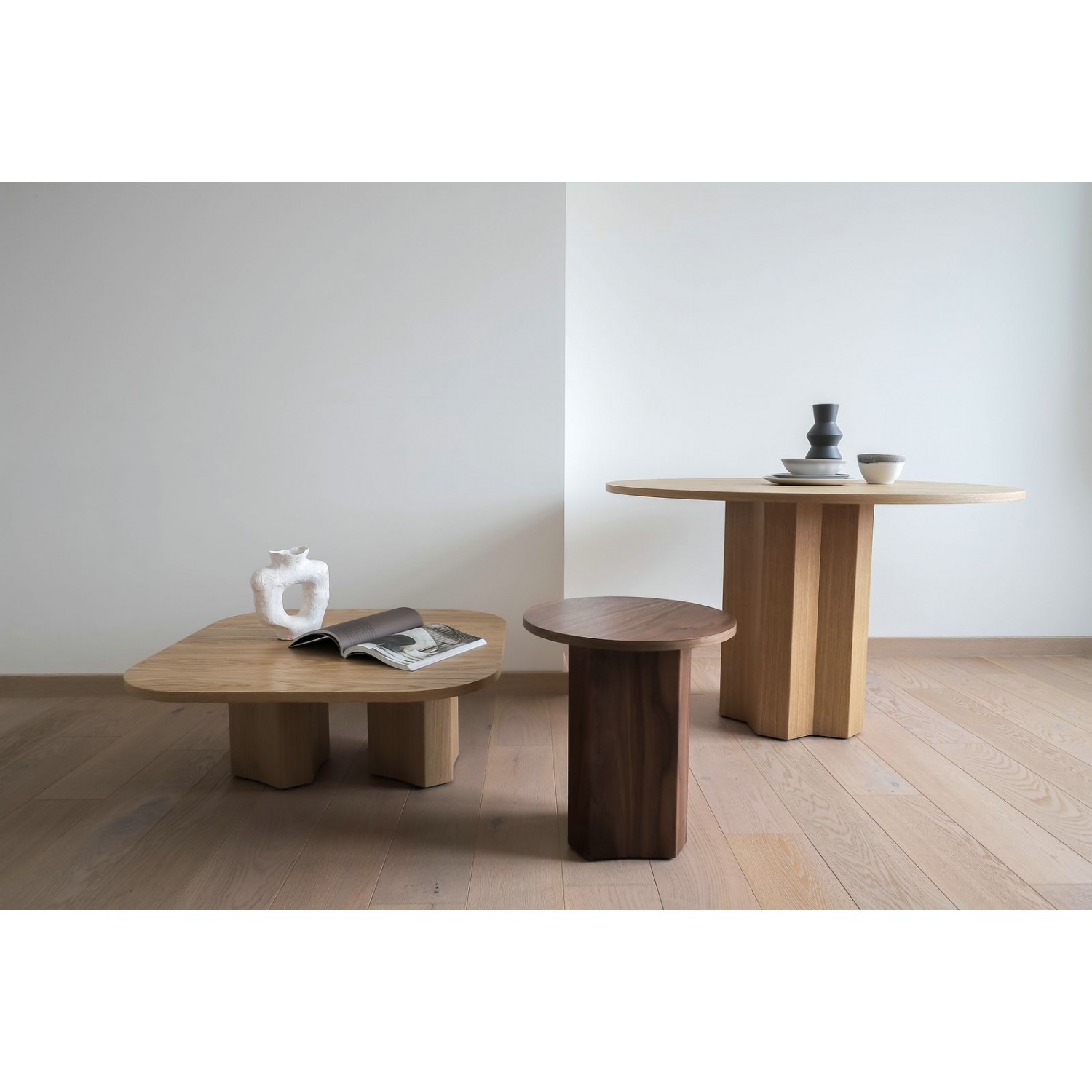 Стіл Trapeza Round D140 Дуб (86512935) в Киеве