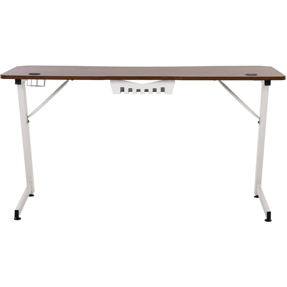 Стіл Hator Vast Essential 140x60 Білий, Wallnut (78731927) с доставкой