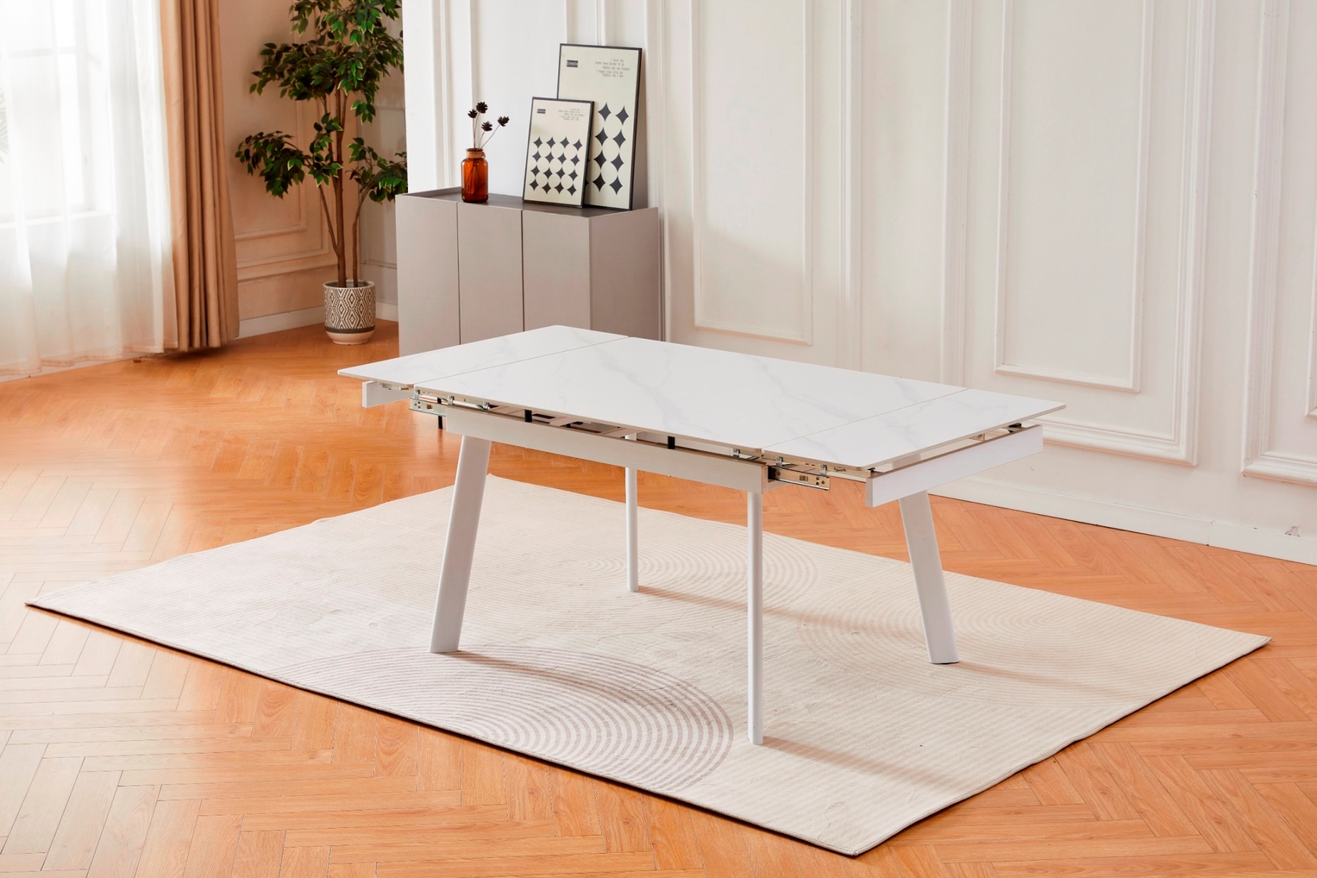 Стол Velvet 120х90 Snow White Matt, Белый (1011489667) с доставкой