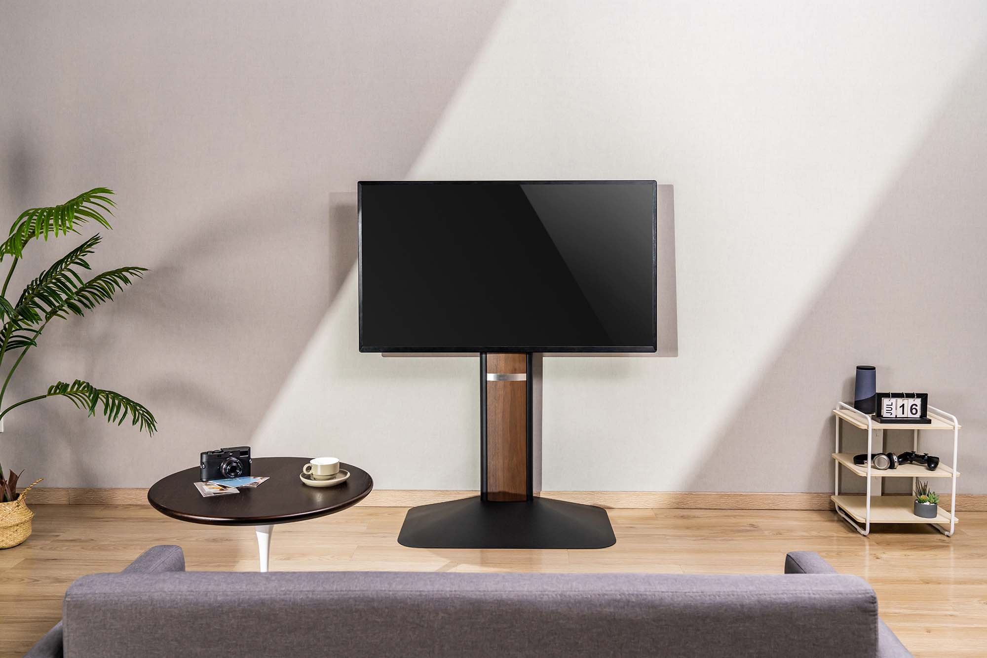 Стойка с креплением для телевизора OfficePro TVS433 32''-85'' Walnut wood (1311072295) цена