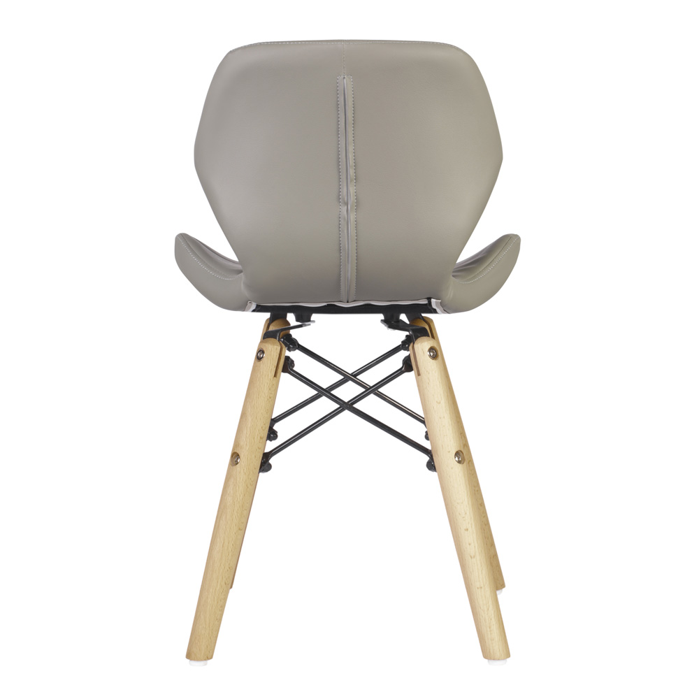 Стілець HATTA Astra Eco Wood Сірий (44357806) дешево
