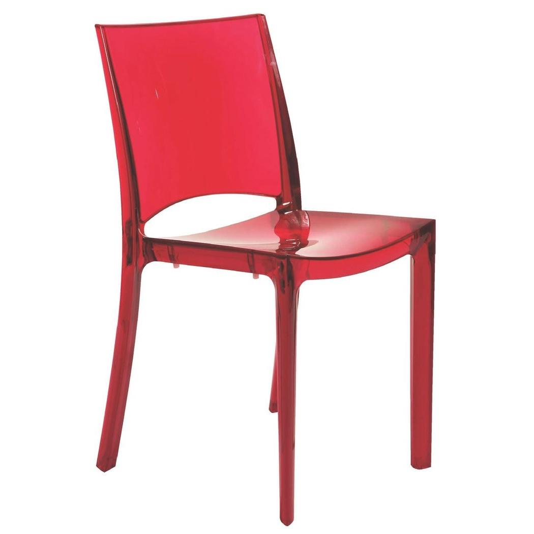 Стул B-side Ruby Red Прозрачный (12006459) недорого