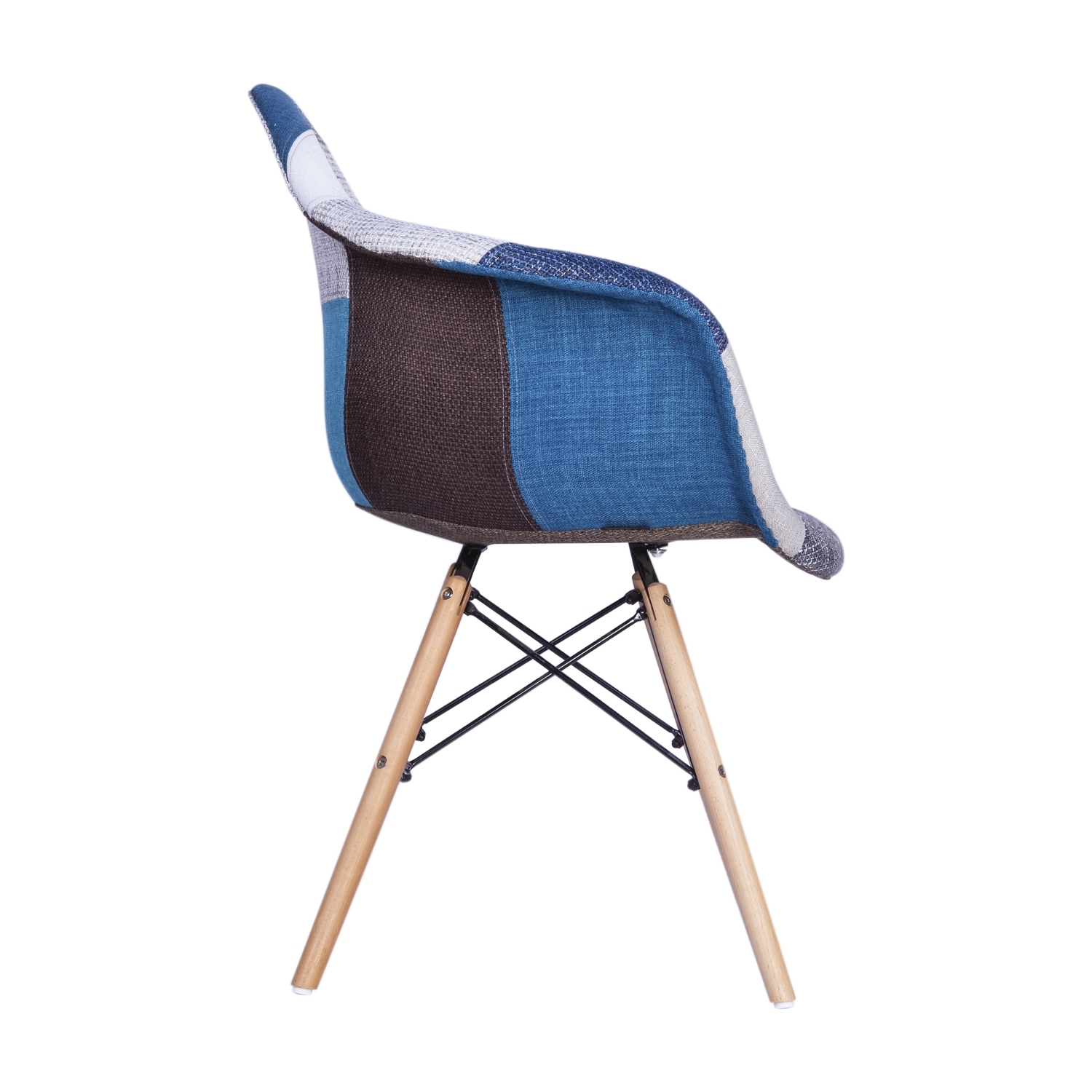 Стул HATTA Bryan Wood Arm Patchwork 3 (44478921) дешево