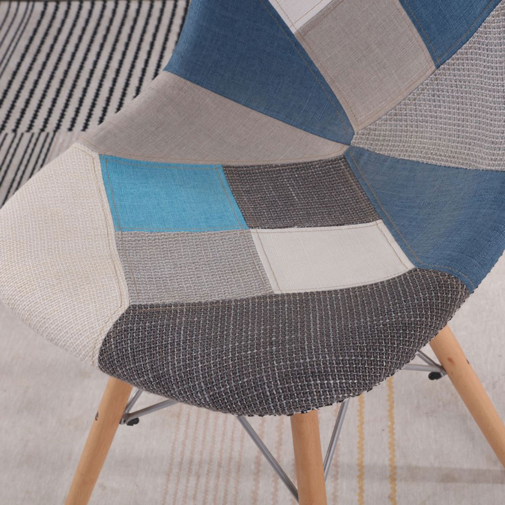 Стул HATTA Bryan Wood Patchwork 3 (44460293) в Украине