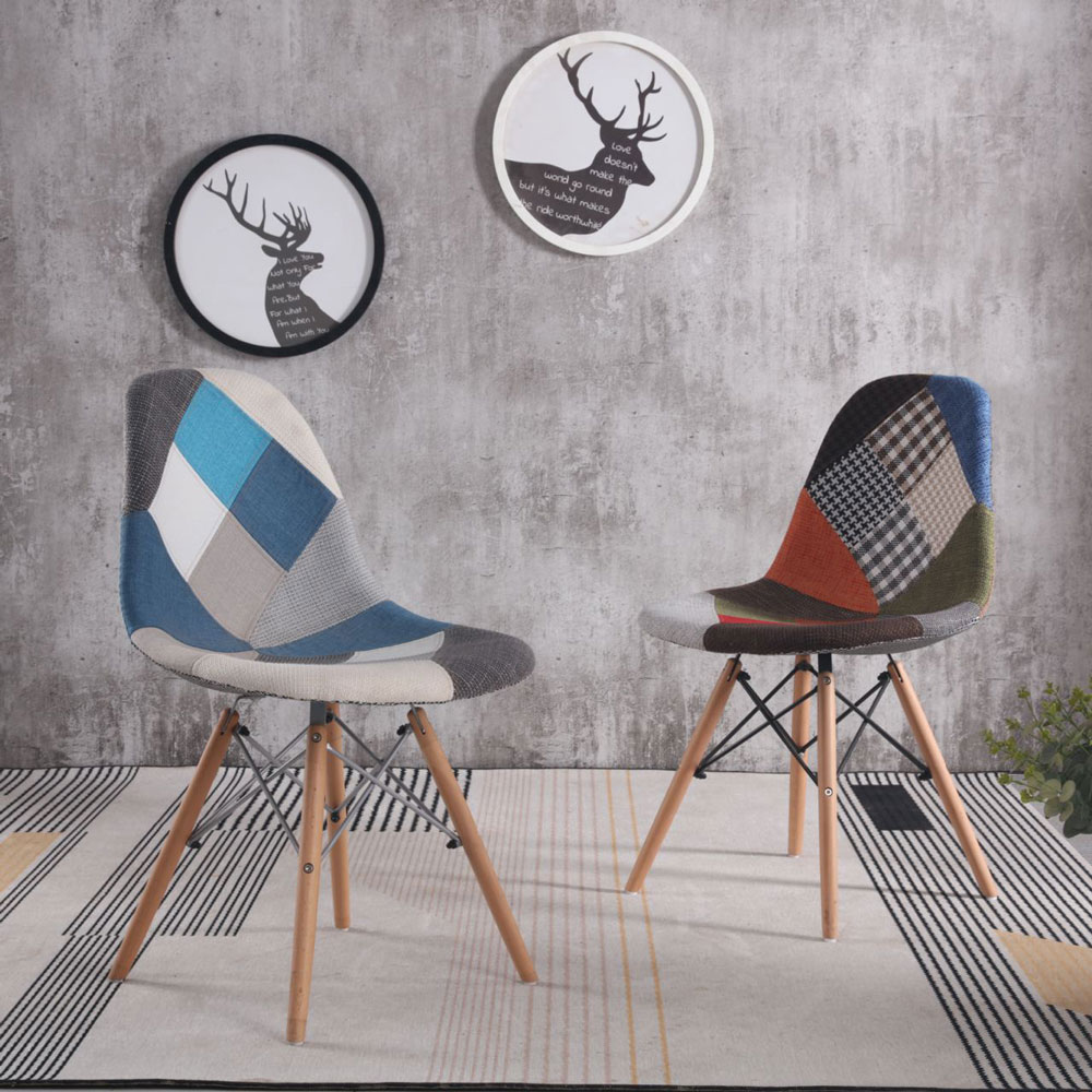 Стул HATTA Bryan Wood Patchwork 1 (44439776) купить
