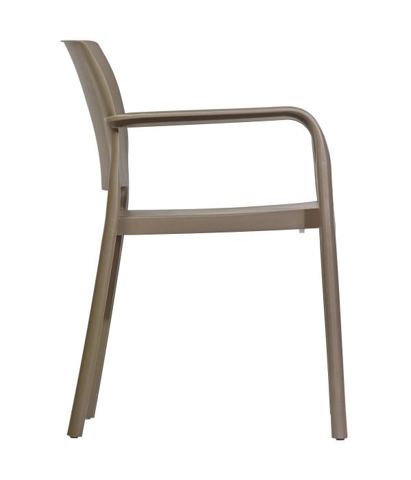 Стул Dock с подлокотниками taupe (1691270524) недорого