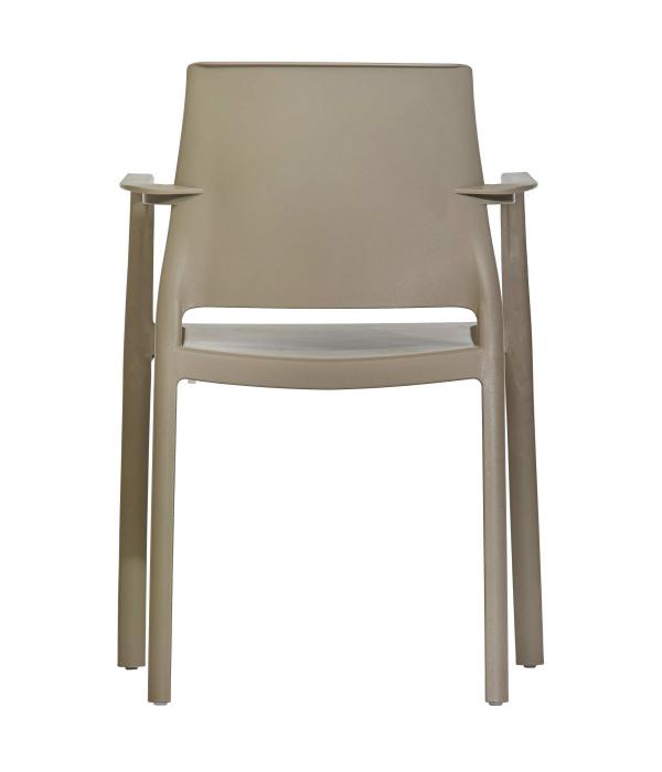 Стул Dock с подлокотниками taupe (1691270524) с доставкой