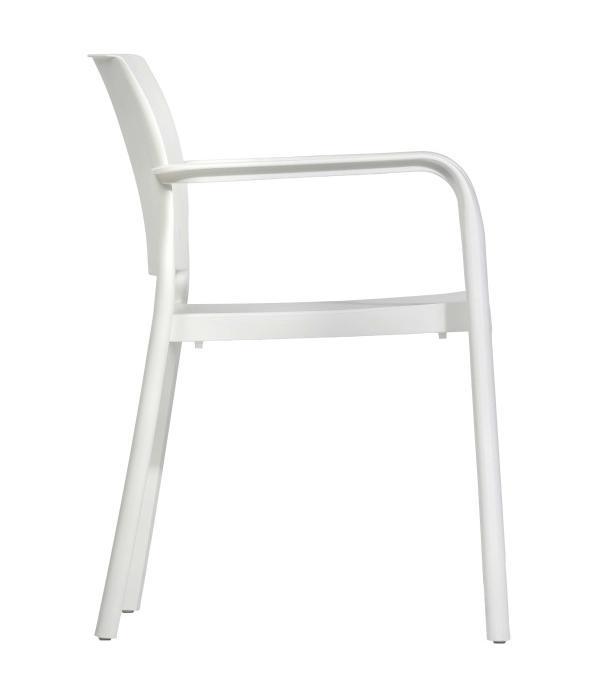 Стул Dock с подлокотниками white (1691270523) недорого