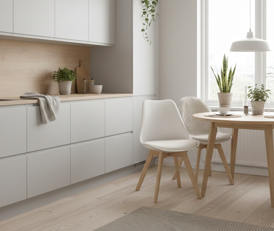 Стілець HATTA Asteria Eco Wood Білий (44231873) в Киеве
