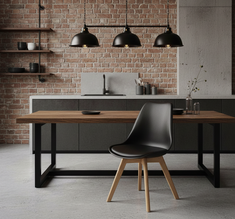 Стул HATTA Asteria Eco Wood Черный (44231872) с доставкой
