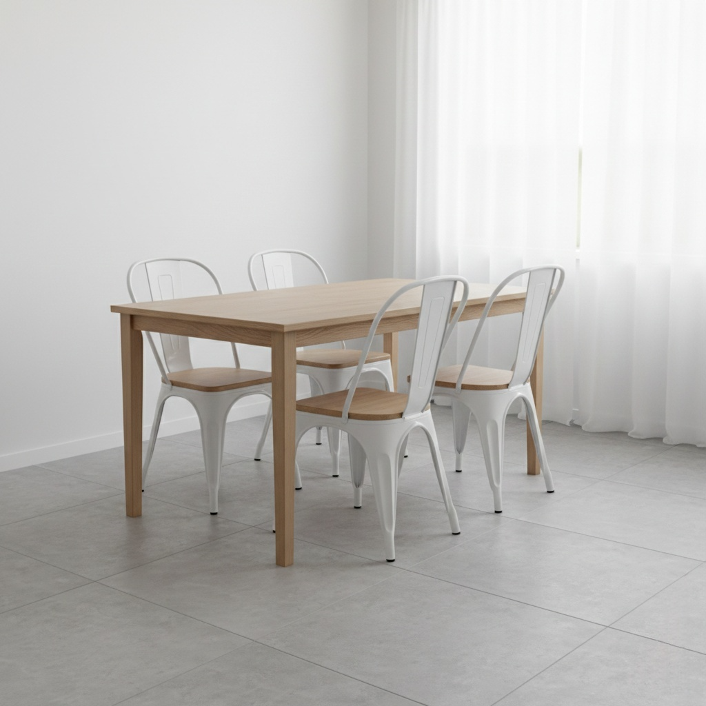 Стул HATTA Practic Wood Белый (44478926) в Киеве