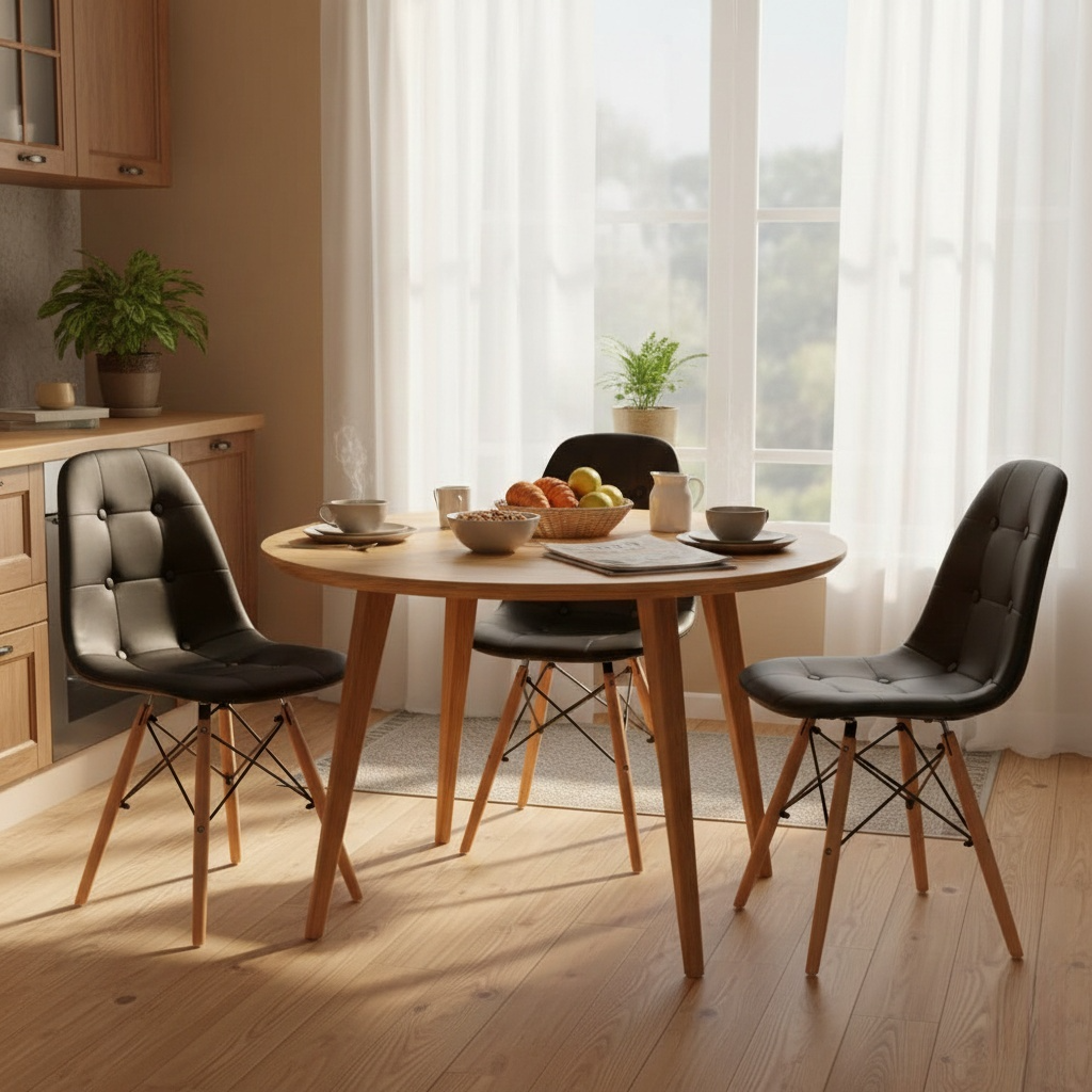 Стул HATTA Praga Eco Wood Черный (44439773) в Украине