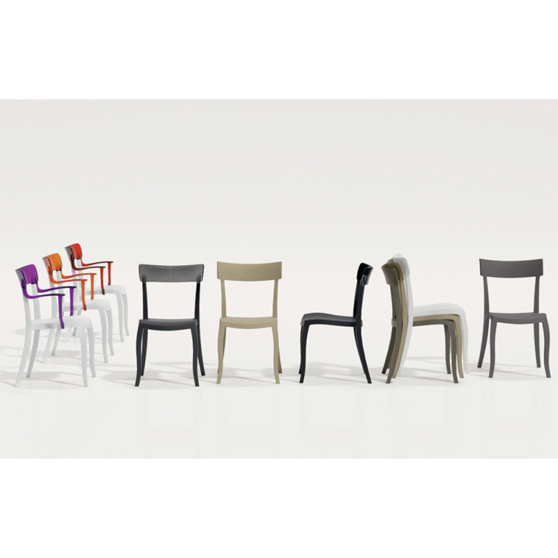 Стул Hera-K Черный, Белый (27185814) недорого
