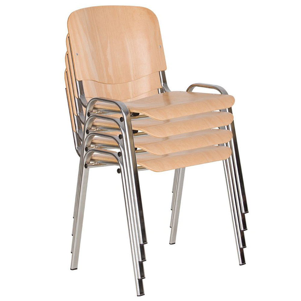Стілець Iso Wood chrome (21917978) в Украине