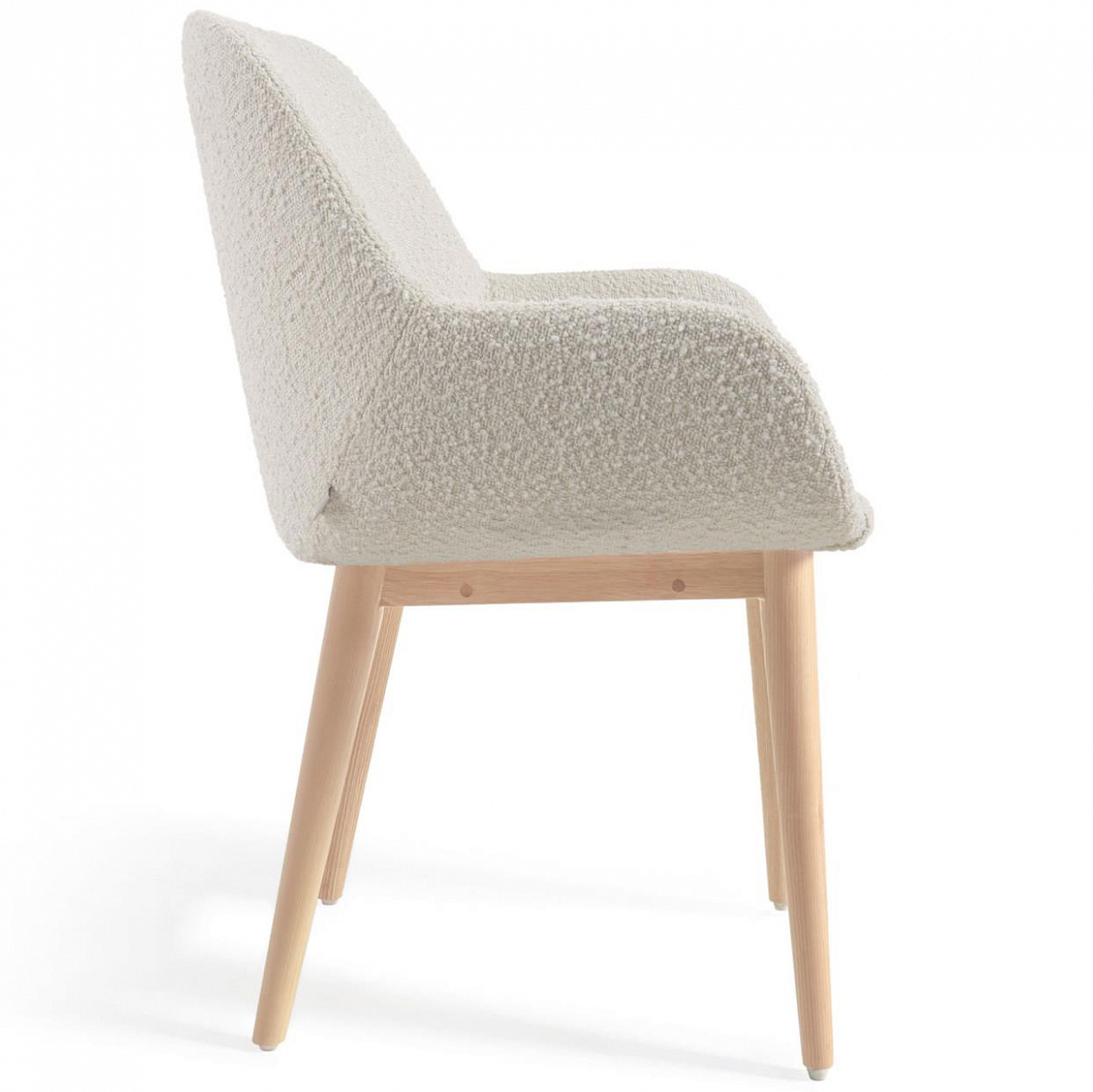 Стілець Konna Wood Wool Білий (90935789) с доставкой