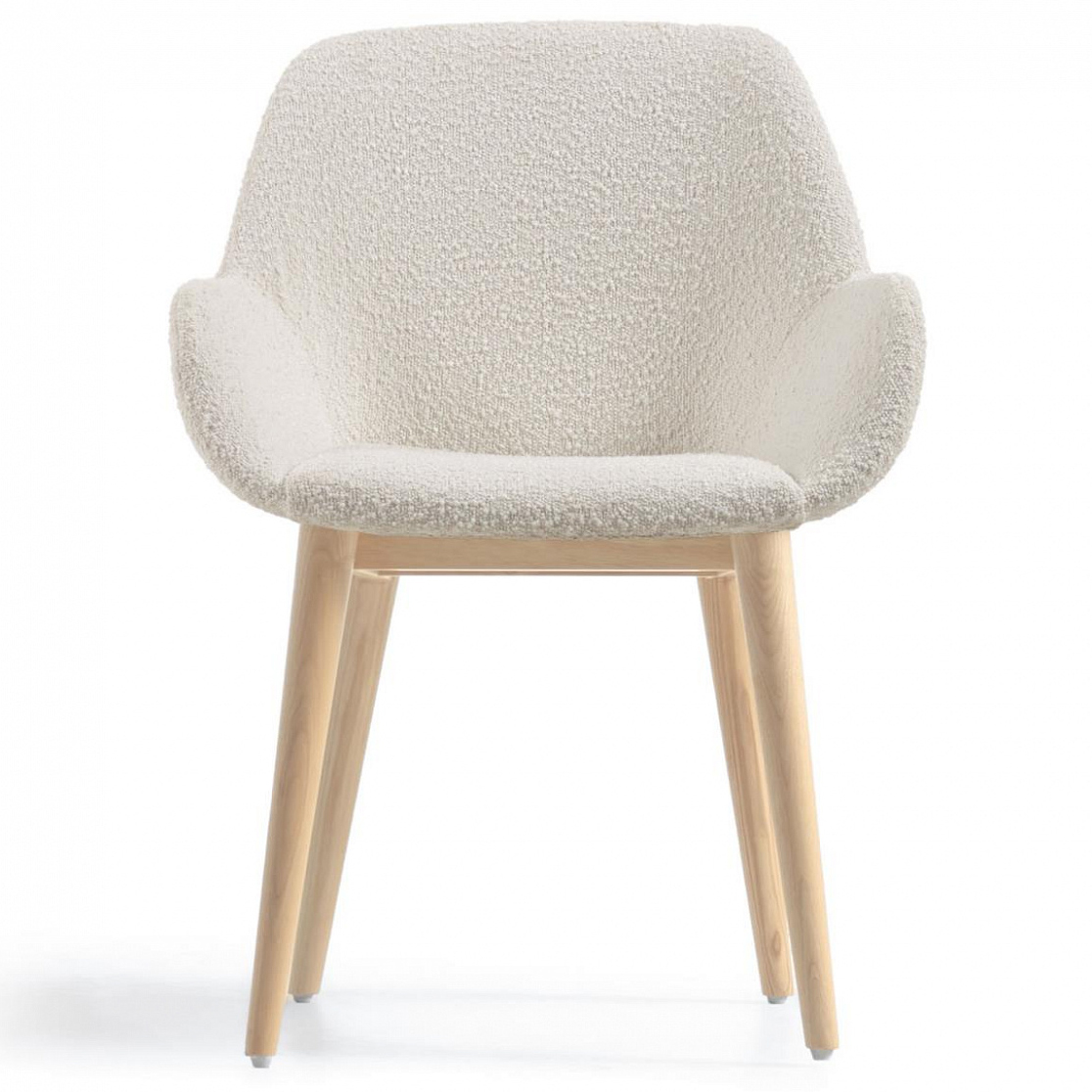 Стілець Konna Wood Wool Білий (90935789) недорого
