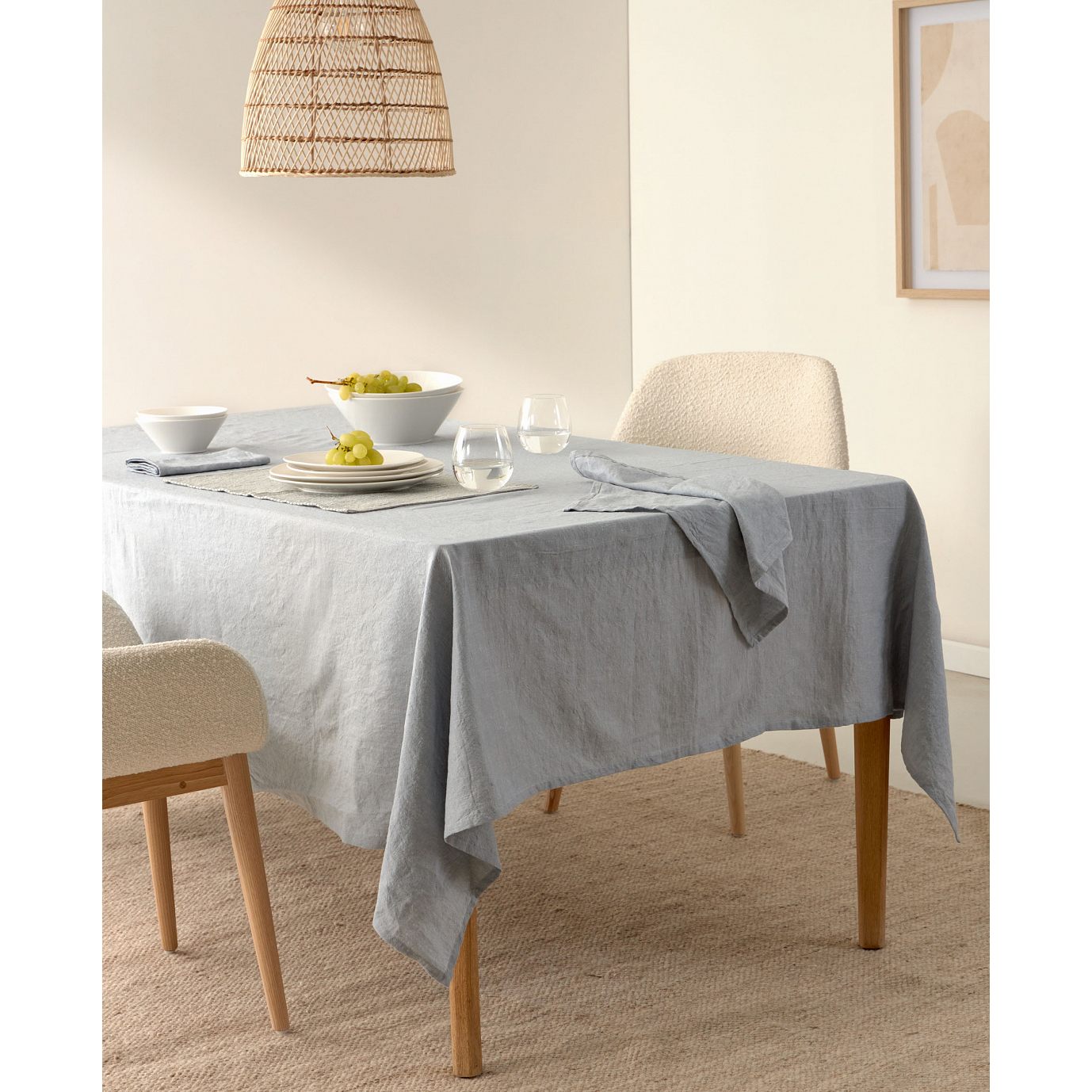 Стілець Konna Wood Wool Білий (90935789) kupistul