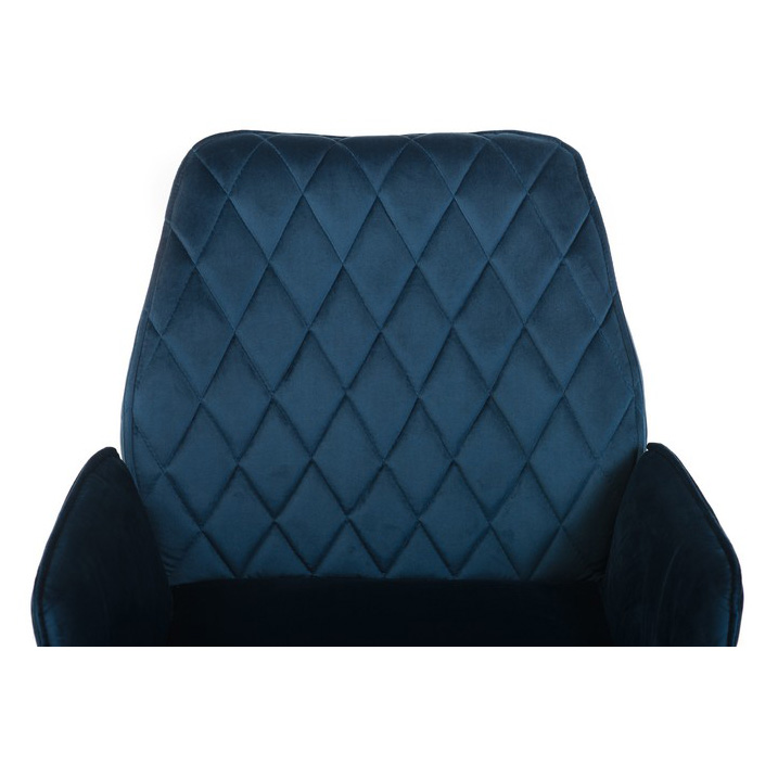 Поворотный стул M-34 fabric Лазурный-вельвет (23439808) в Киеве