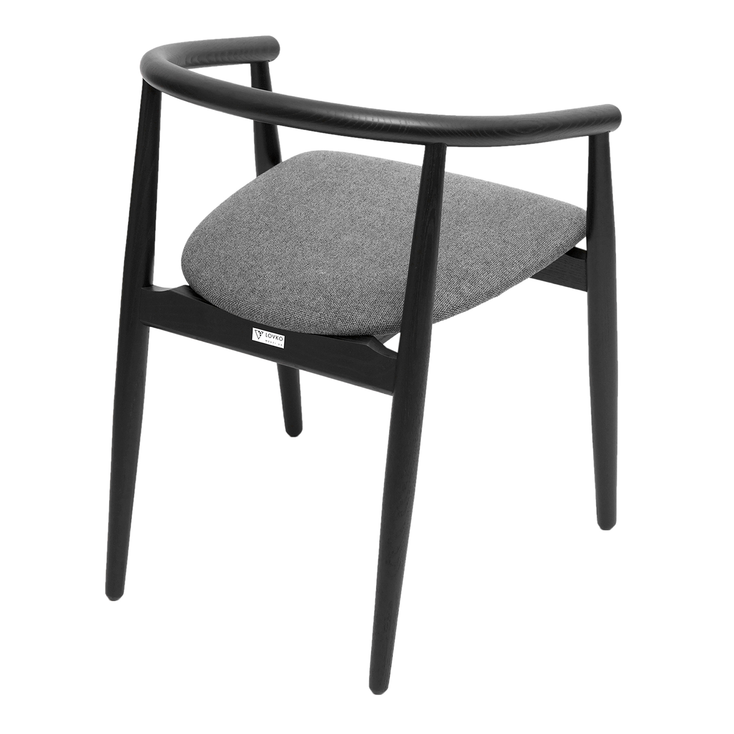 Стілець Mamont Austin 19, 9005 Чорний  Ясен (611482594) в Украине