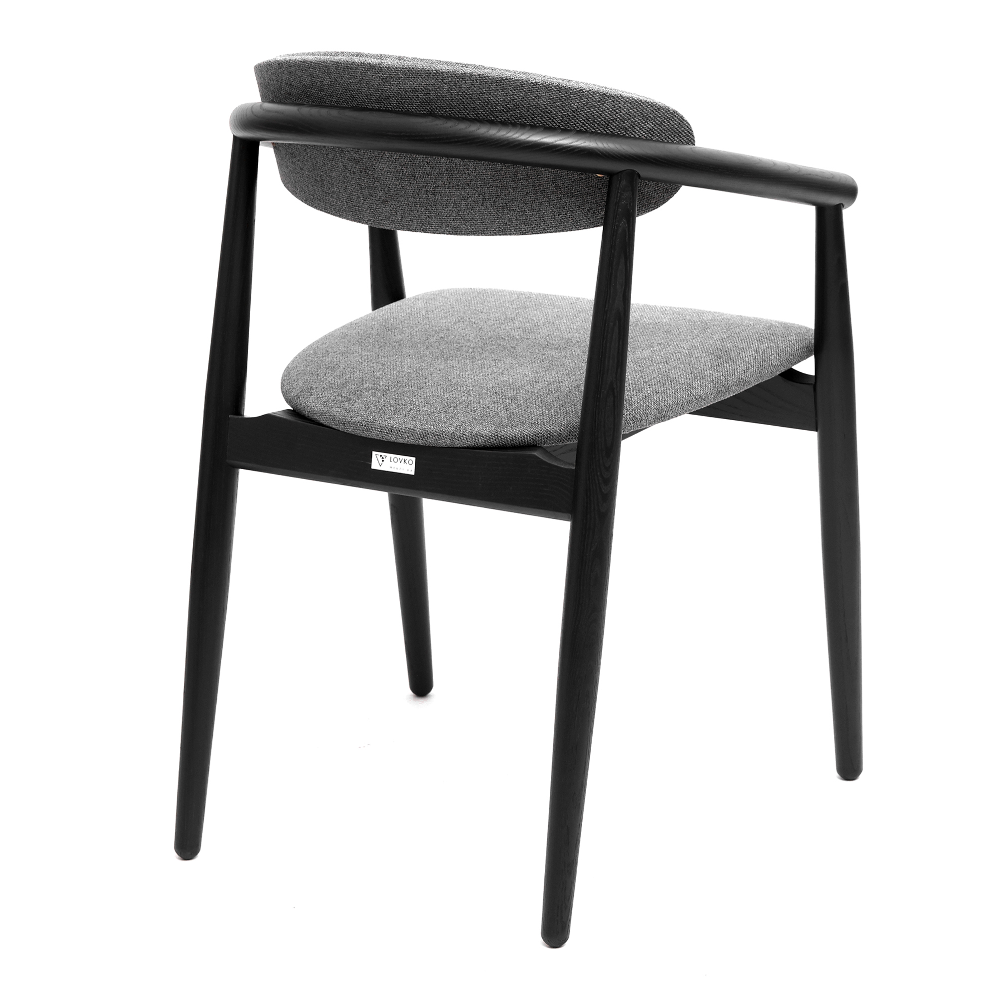 Стілець Mamont soft Austin 19, 9005 Чорний  Ясен (611482602) в Украине