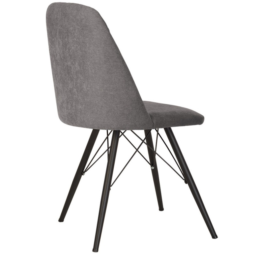 Стул Milana 4LX SMP Soro 93, black (21437303) с доставкой
