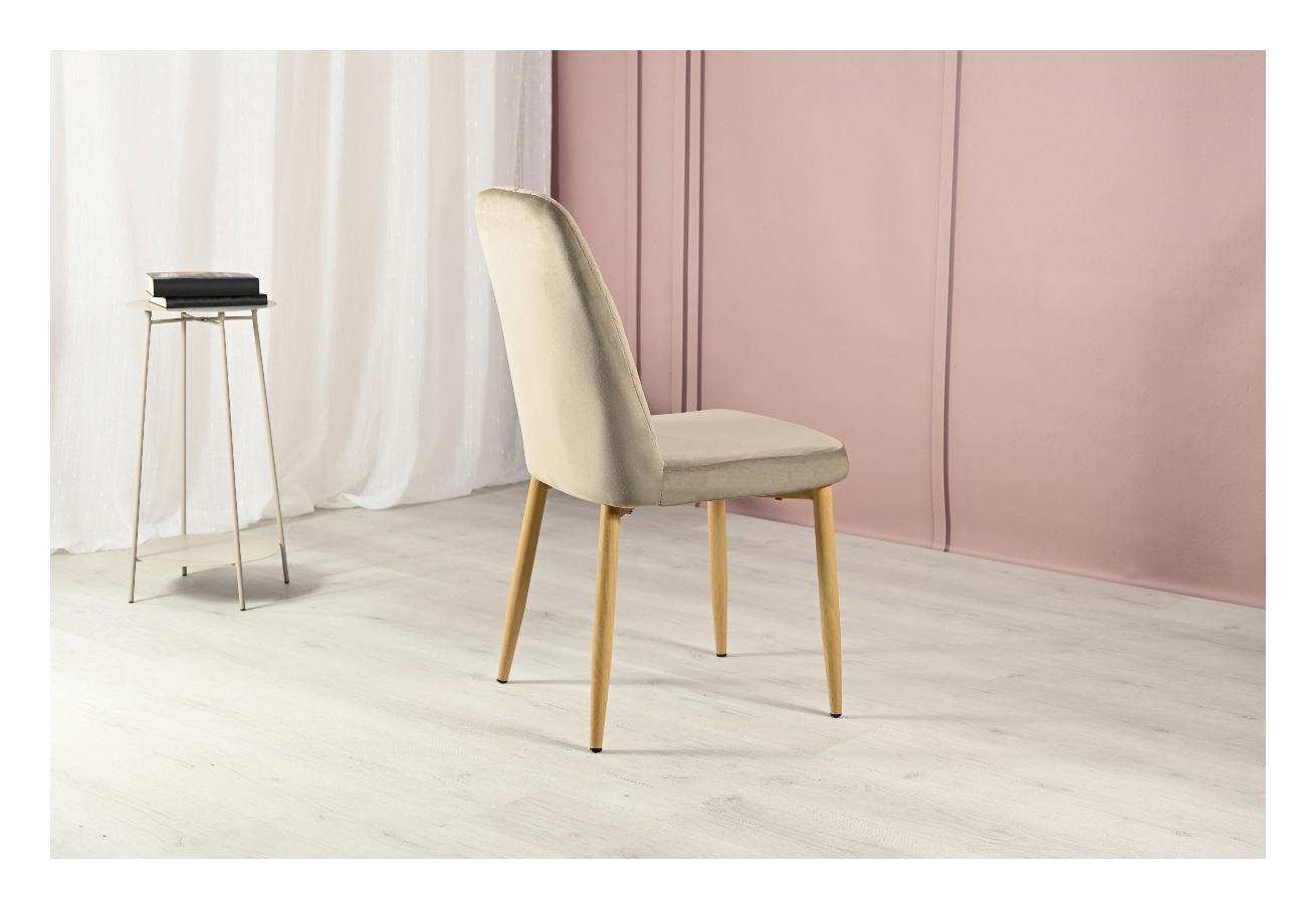 Стул N-44 Velvet Капучино, Дуб (231469829) в Украине