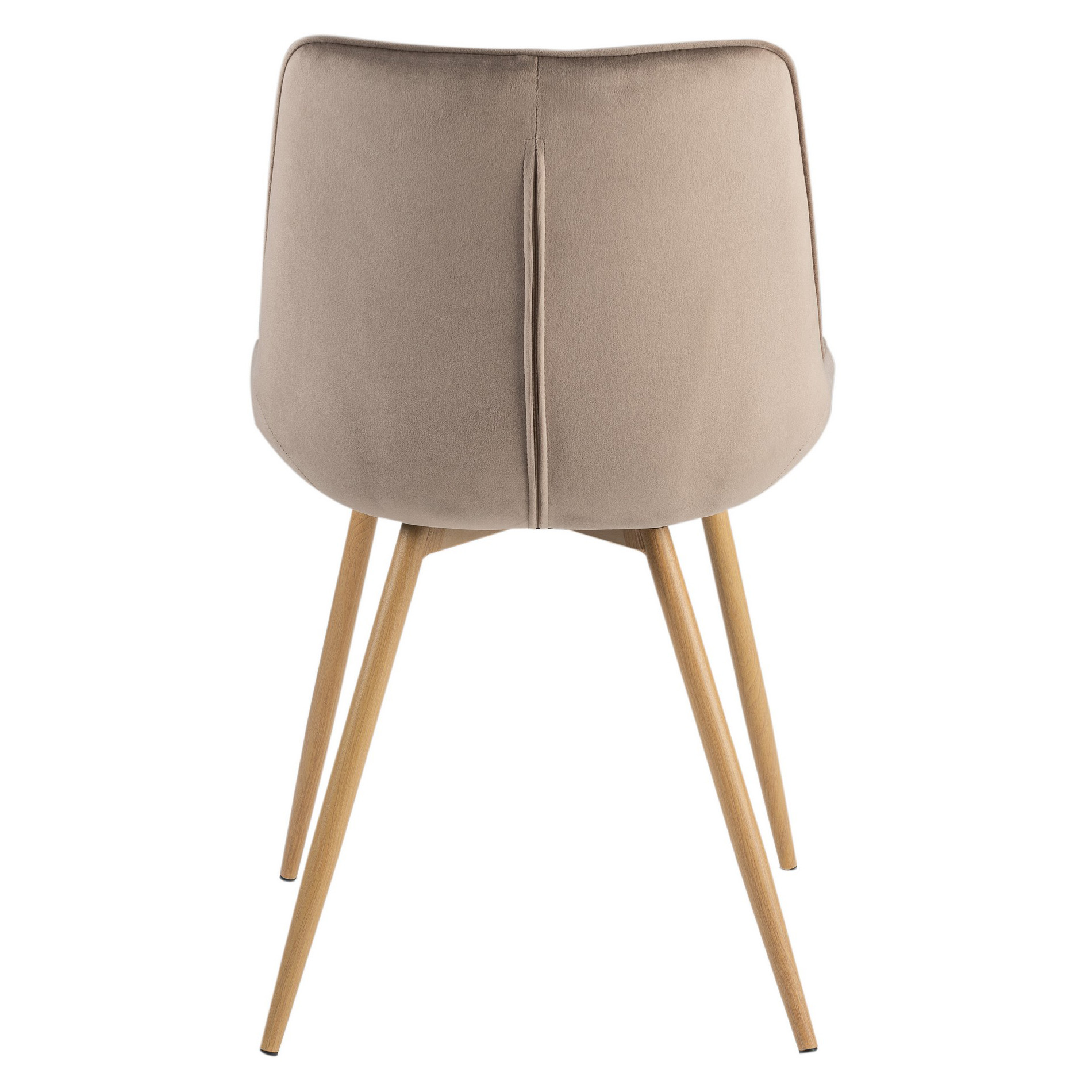 Стілець N-45 fabric Капучино-вельвет, Дуб (231471165) дешево