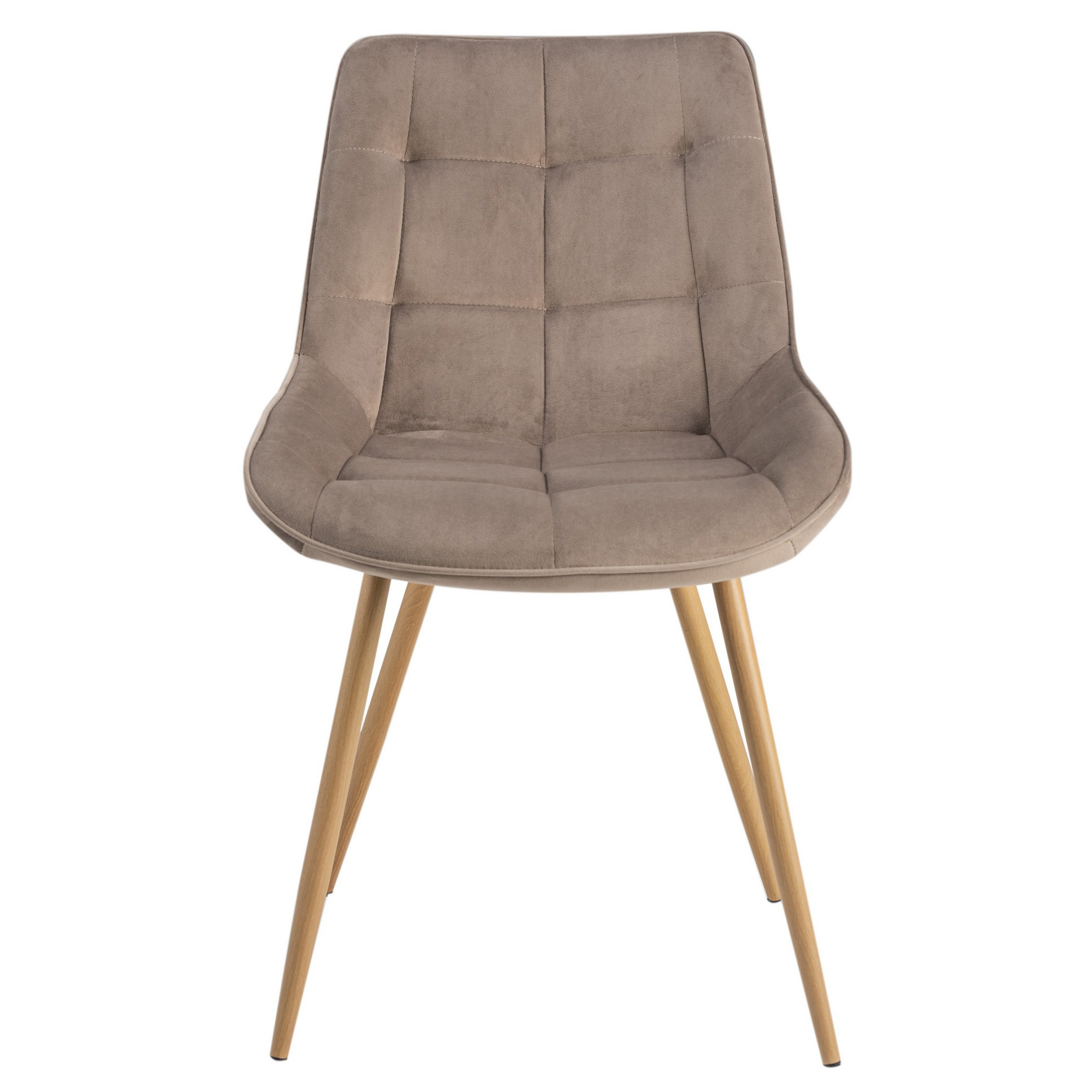 Стілець N-45 fabric Капучино-вельвет, Дуб (231471165) недорого
