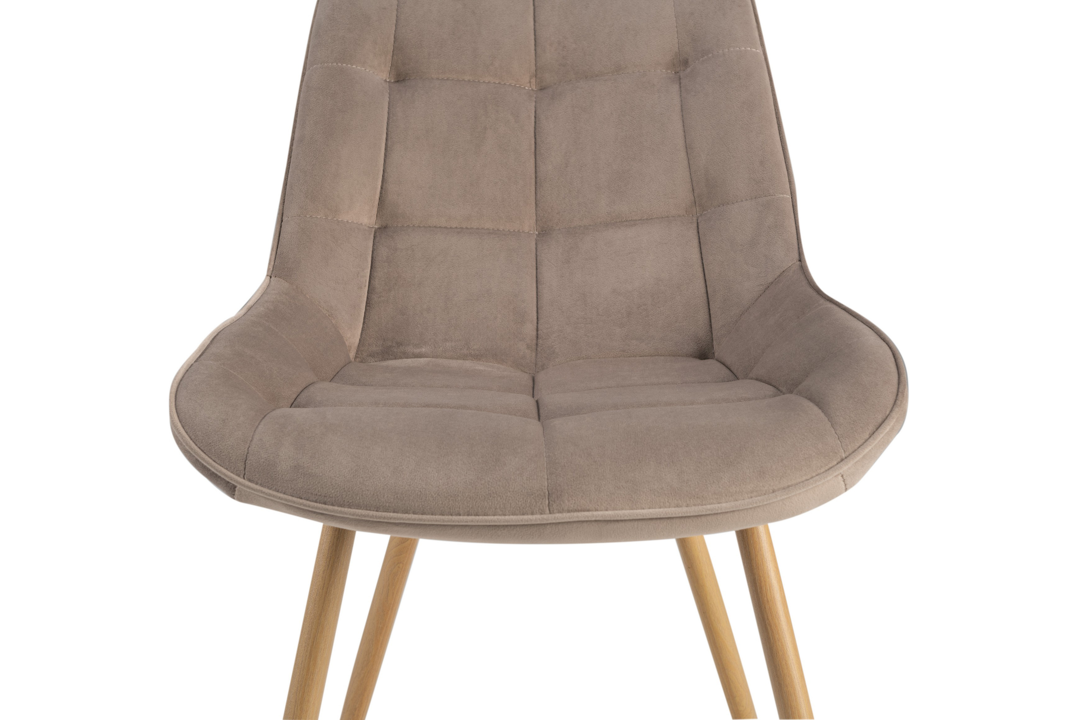 Стілець N-45 fabric Капучино-вельвет, Дуб (231471165) в Киеве