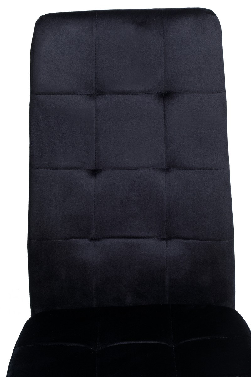 Стілець N-66-2 fabric Чорний-вельвет (23724252) в интернет-магазине
