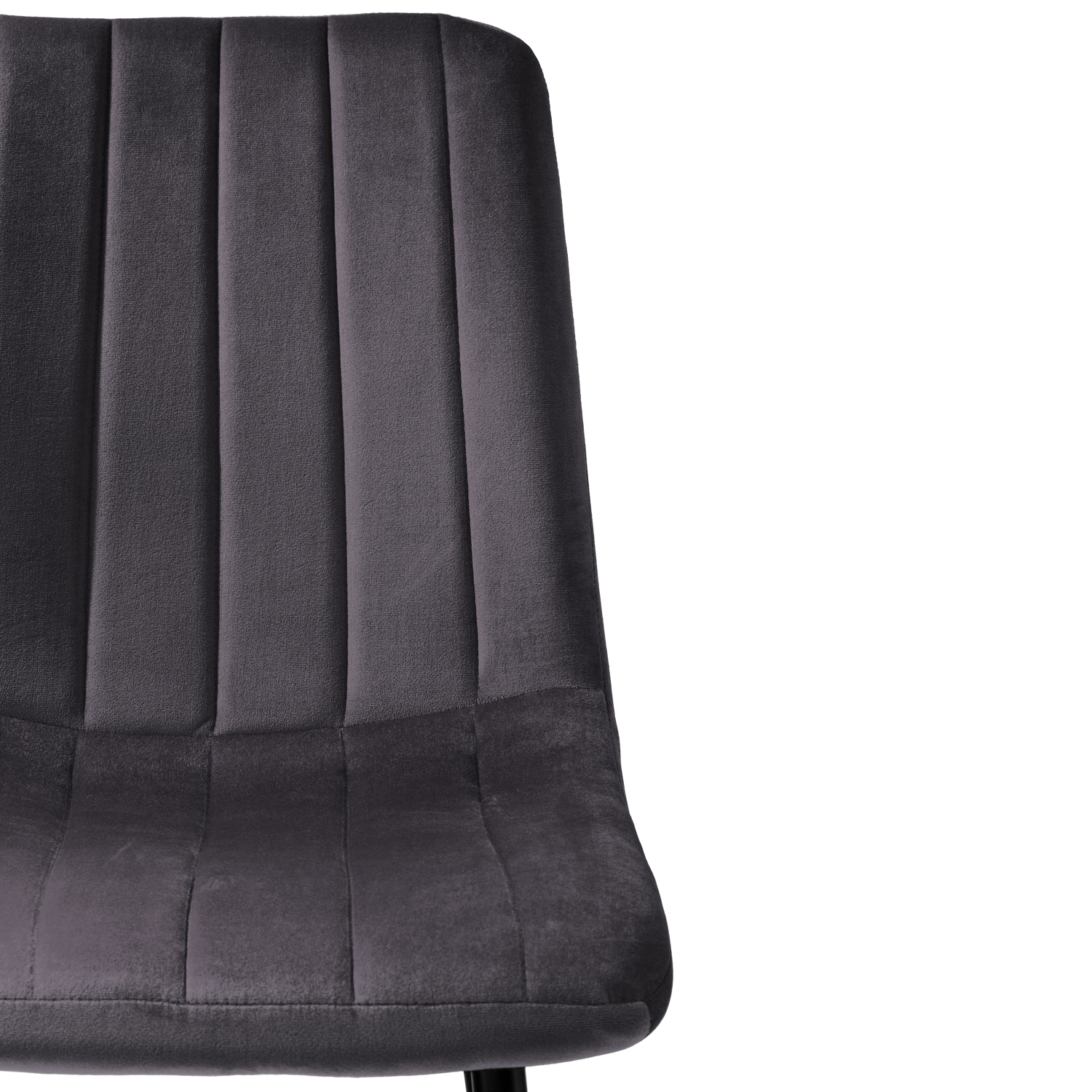 Стул HATTA Petty Velvet Темно-серый (44479162) цена