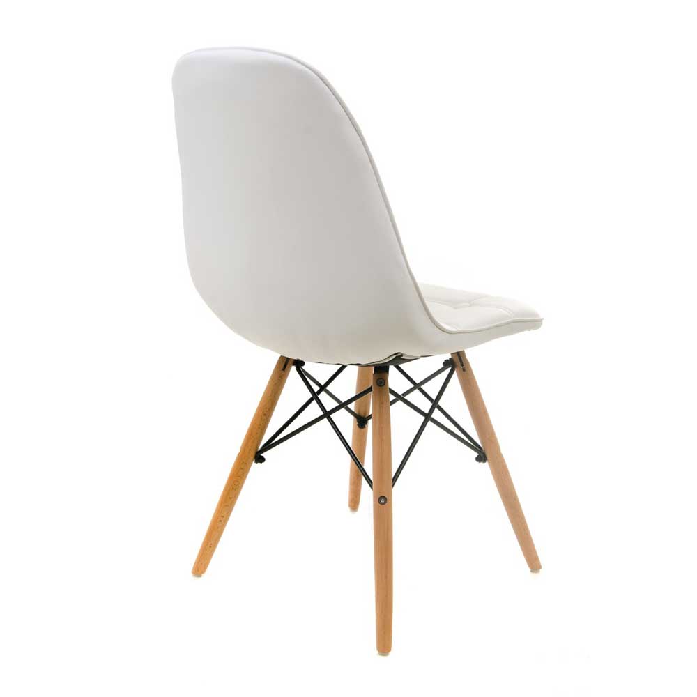 Стул HATTA Praga Eco Wood Белый (44439774) дешево
