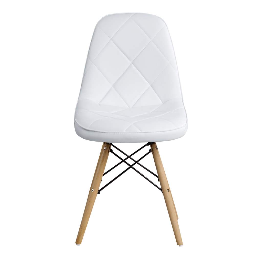 Стул HATTA Rhomb Eco Wood Белый (44373305) недорого
