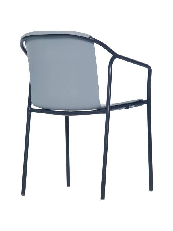 Стул Rod с подлокотниками blue grey (1691269747) дешево
