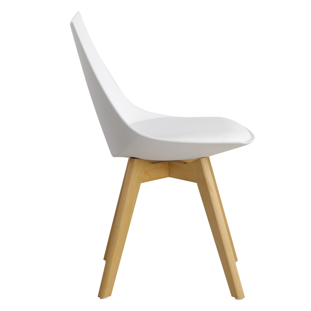 Стул HATTA Sharp Eco Wood Белый (44373461) дешево