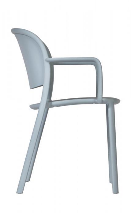 Стул Trena с подлокотниками blue grey (1691269445) дешево