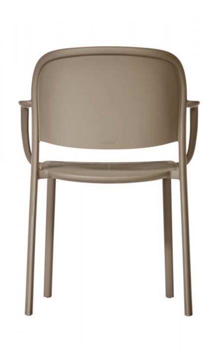Стілець Trena з підлокітниками taupe (1691269448) недорого