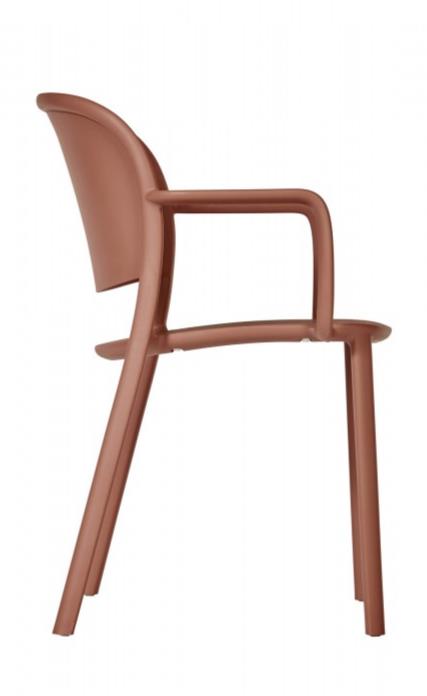 Стілець Trena з підлокітниками terracota (1691269447) дешево