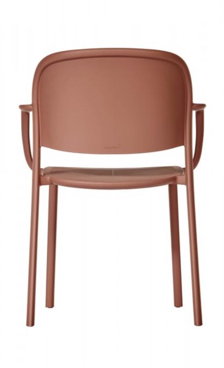 Стілець Trena з підлокітниками terracota (1691269447) недорого