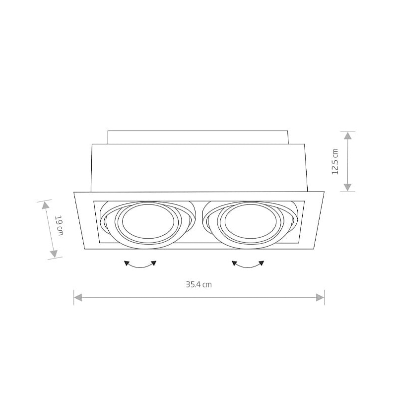 Точечный светильник Downlight IІ ES 111 Белый (109731935) недорого