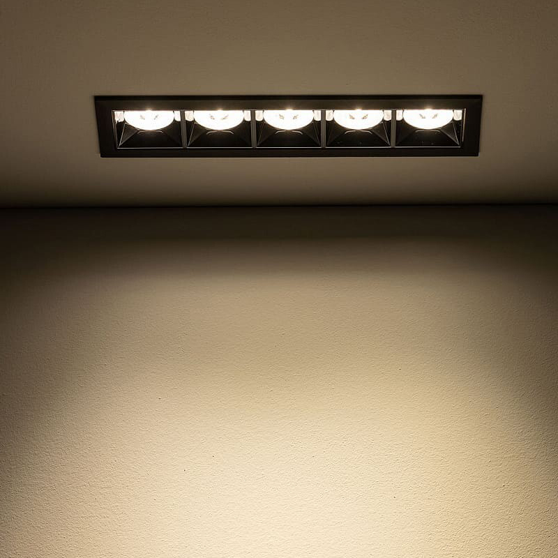 Точечный светильник MIDI LED 20W 3000K RECESSED Черный (109731966) дешево
