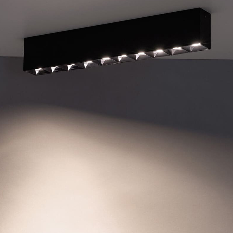 Точечный светильник MIDI LED 40W 4000K Черный (109731963) недорого
