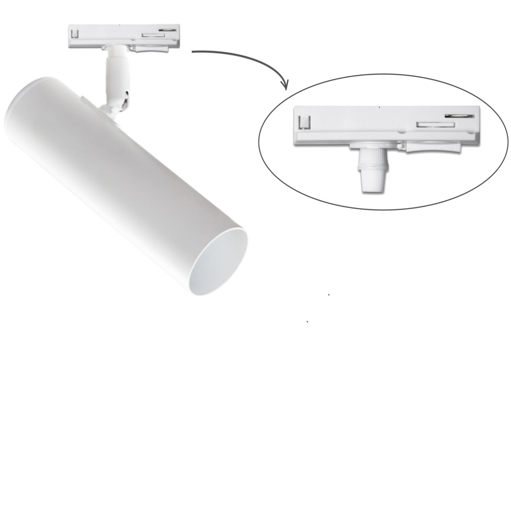 Трековый светильник Тrack Pelikan TL180 White (1111238740) дешево