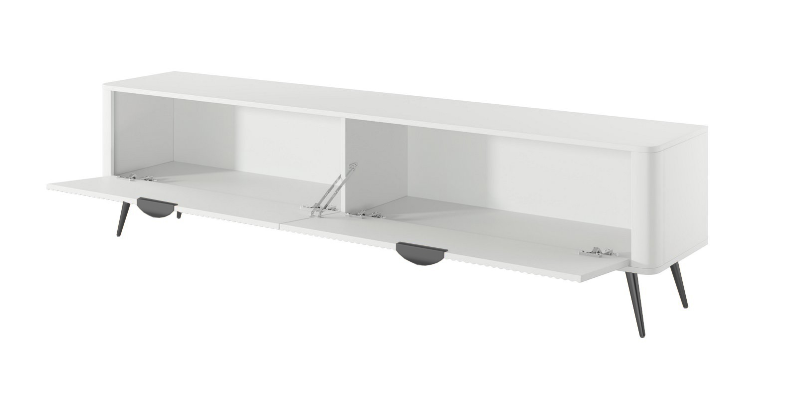 Тумба під телевізор Lante 2D/200 Білий, Чорний (1321488063) с доставкой