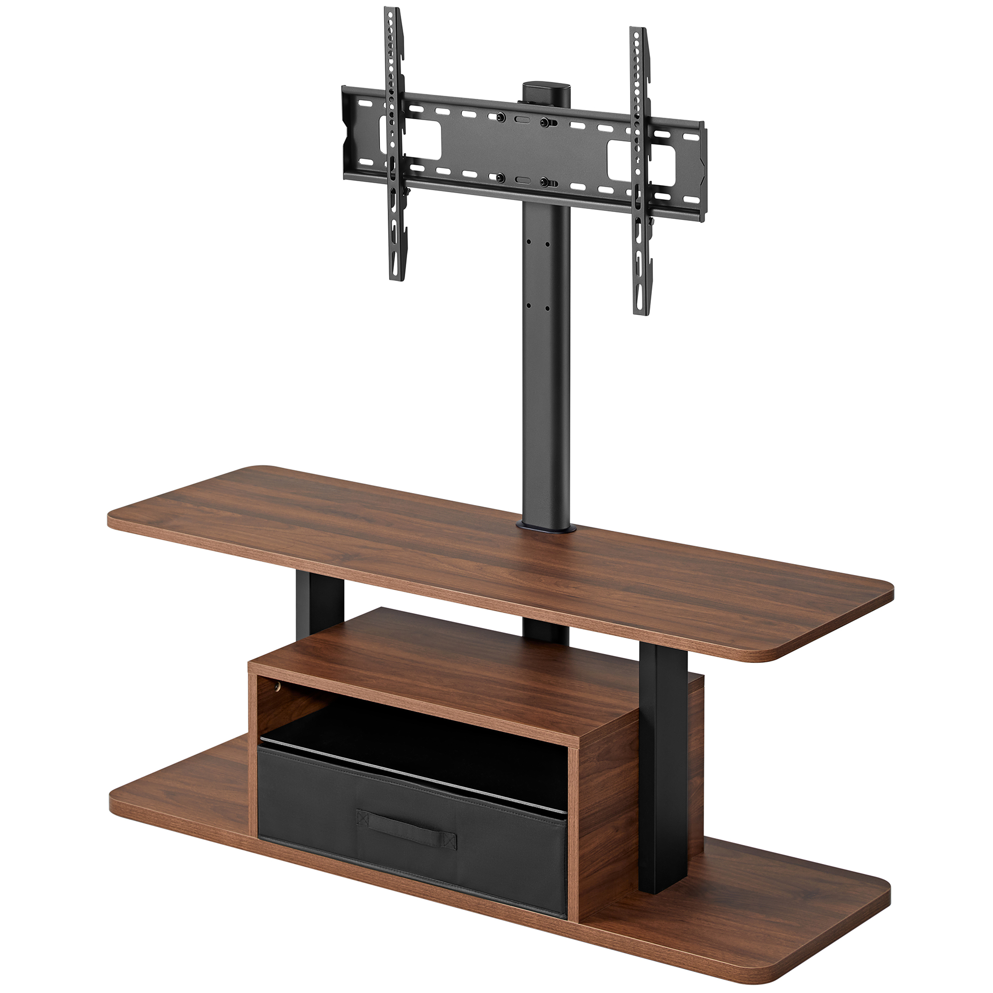 Тумба с креплением для телевизора OfficePro TVS600 37''-80'' Walnut wood (1311072291) недорого