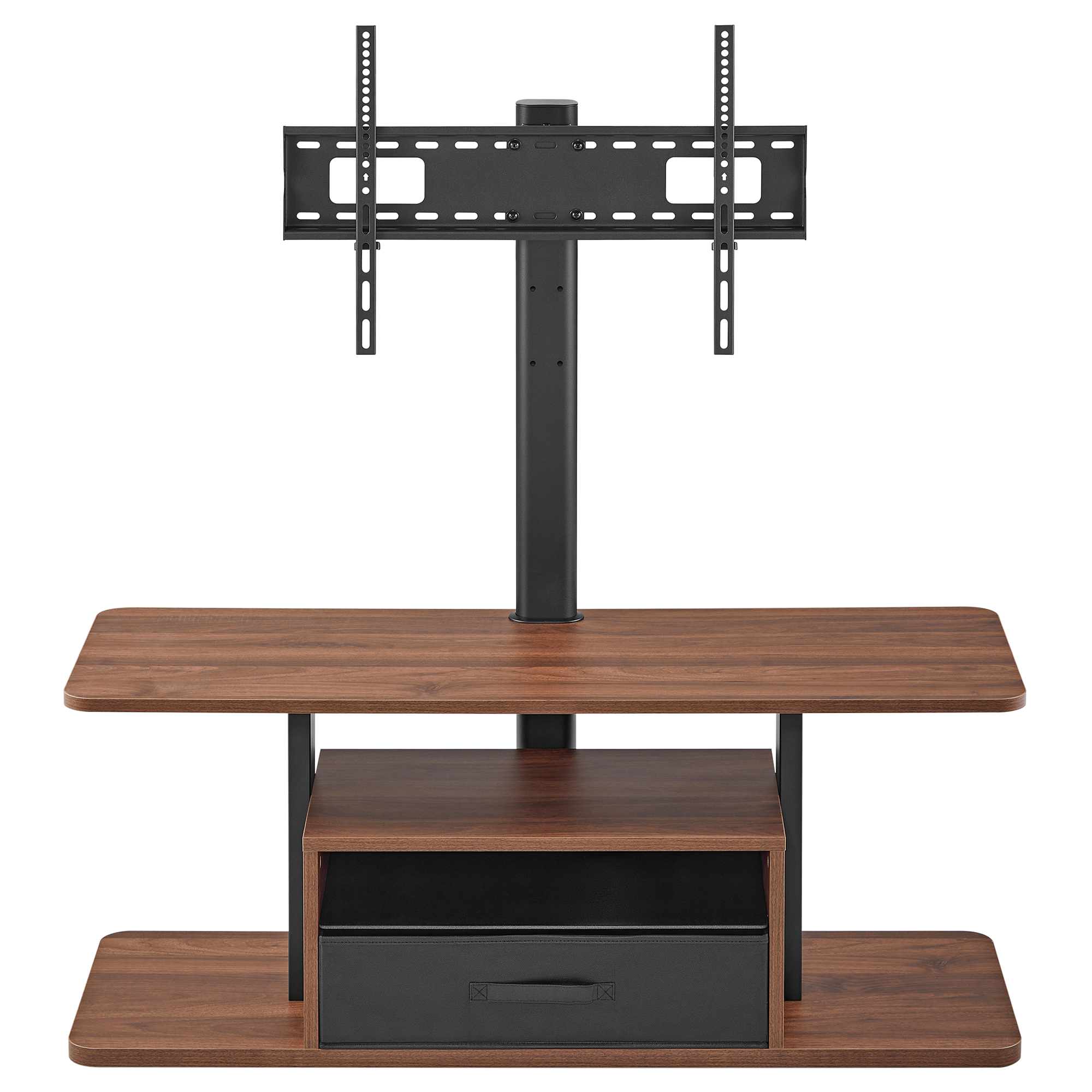 Тумба с креплением для телевизора OfficePro TVS600 37''-80'' Walnut wood (1311072291) дешево