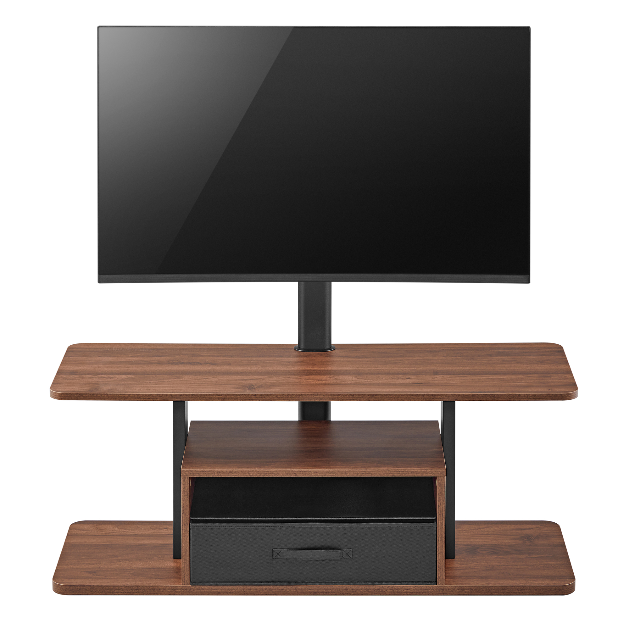 Тумба с креплением для телевизора OfficePro TVS600 37''-80'' Walnut wood (1311072291) в Украине