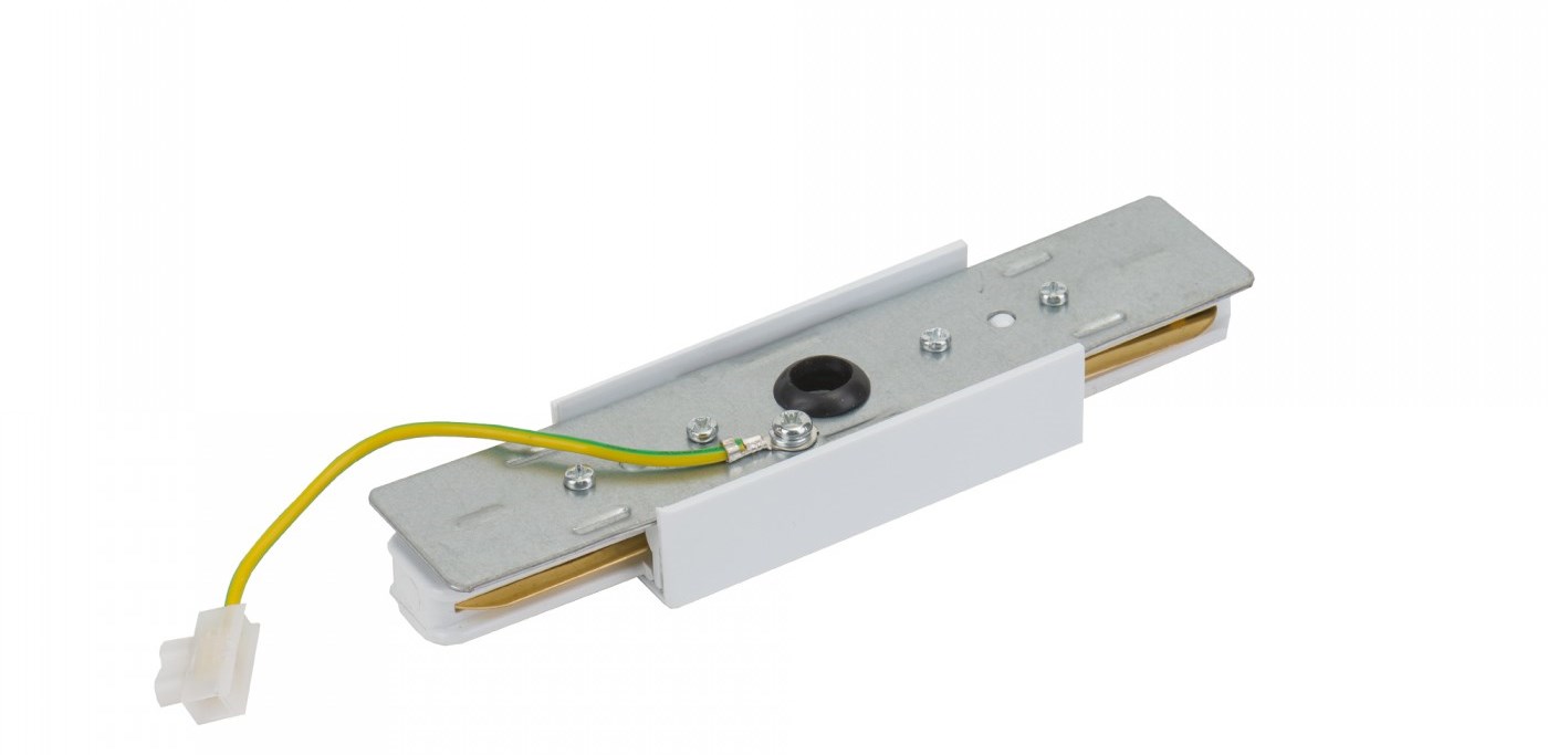 Ввод питания Profile Power Straight Connector IP20 Белый (109985063) недорого